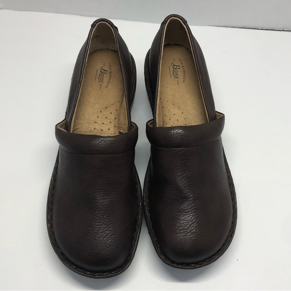 G.H.Bass Women's Sz 8.5 M “Sheena” Brown Clogs Slip-On Shoes EUC - Picture 4 of 15